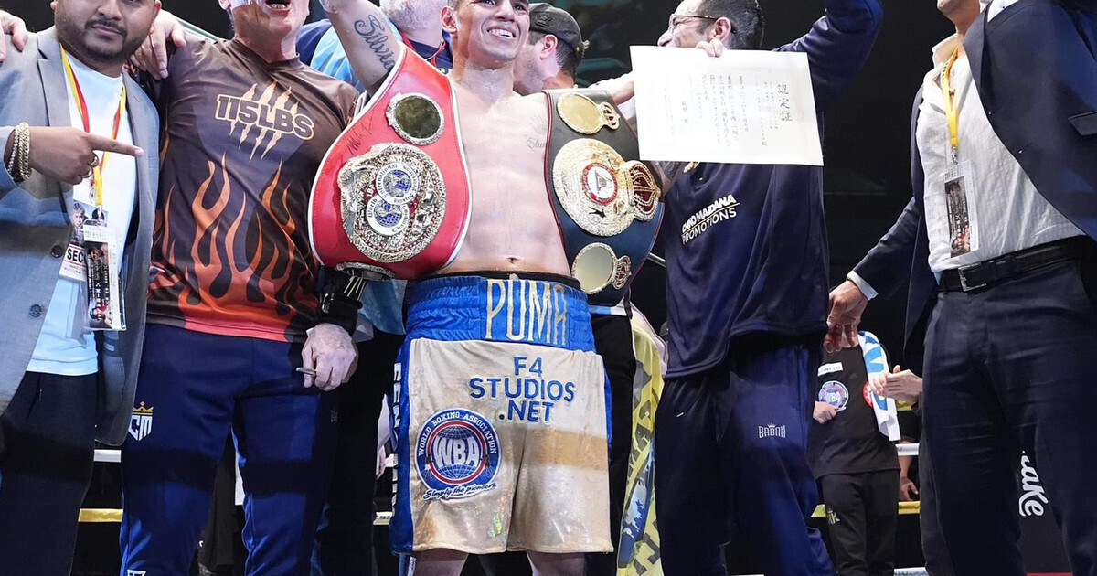 Боксер объединяет мировой титул в супер муховом весе с явной победой в Токио