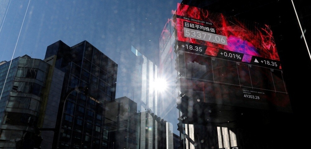 Japanese and South Korean Stocks Rise